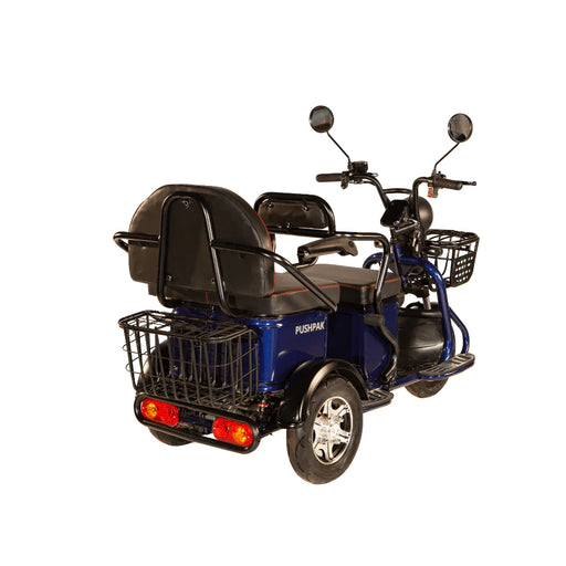 Pushpak 2000 2-Person Electric Trike Recreational Scooter