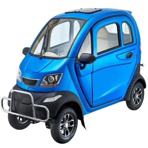 Green Transporter Q Runner Enclosed 4-Wheel Mobility Scooter