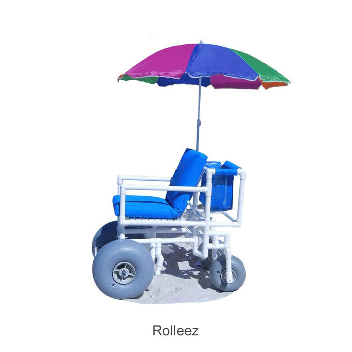 Healthline Rolleez PVC Beach Wheelchair