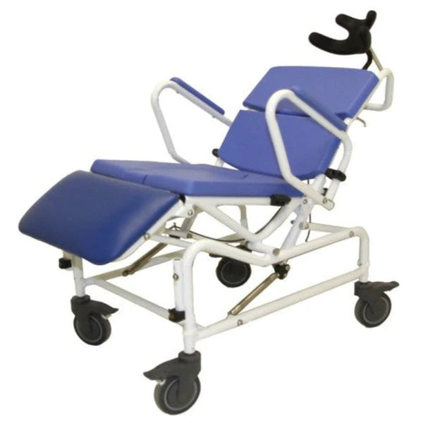 Healthline Tilt and Recline Rehab Shower Commode Chair