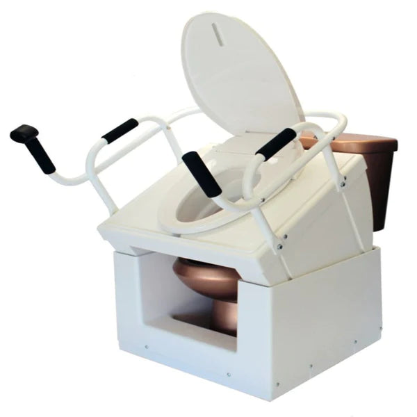 Throne Buttler Powered Toilet Lift Chair With Base Bidet Seat