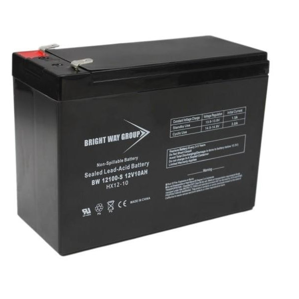 Bright Way Group, SLA, AGM, 10 Ah Battery
