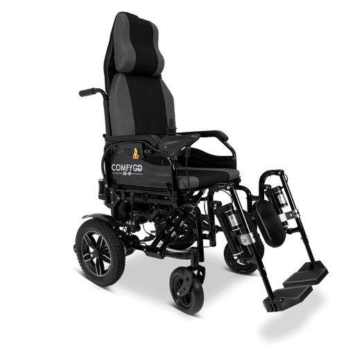 ComfyGO X-9 Remote Controlled Electric Wheelchair with Automatic Recline