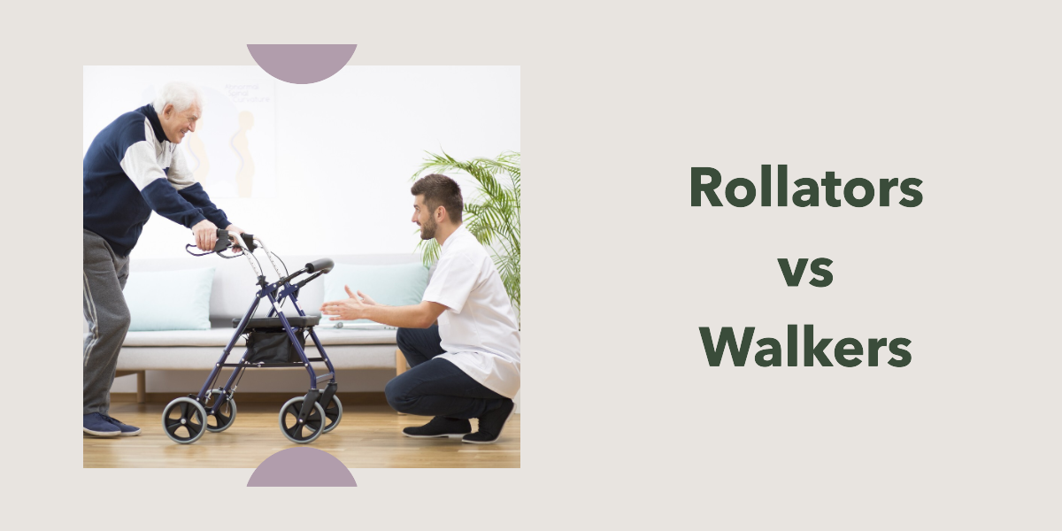 Rollators vs. Walkers Understanding the Key Differences — Mobility Nest