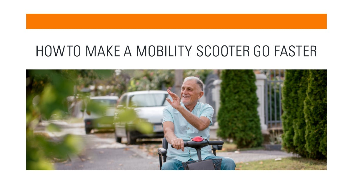 How to Make a Mobility Scooter Go Faster