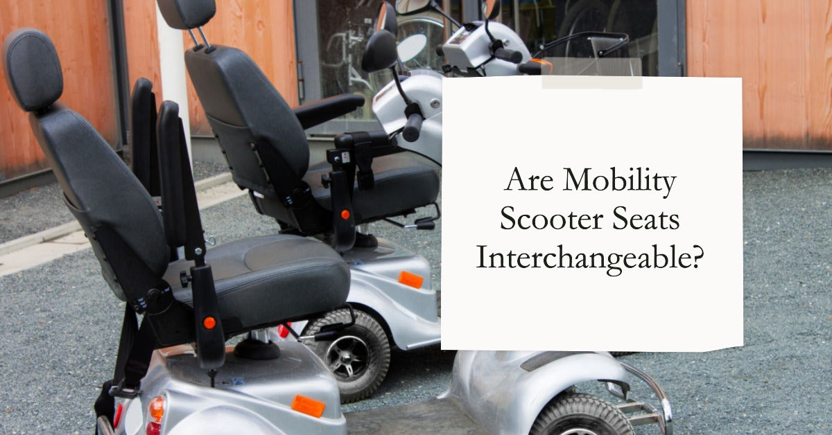 Are Mobility Scooter Seats Interchangeable? — Mobility Nest