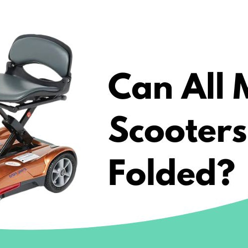 Can All Mobility Scooters Be Folded?