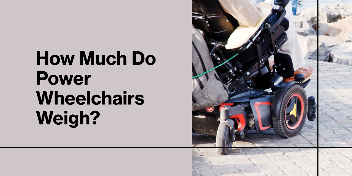 How Much Do Power Wheelchairs Weigh? — Mobility Nest