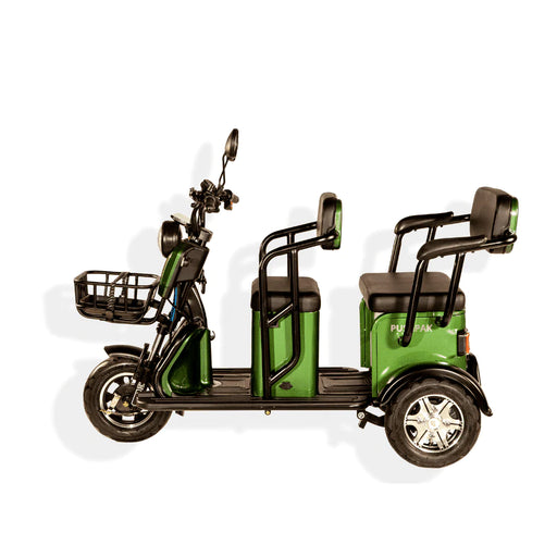 Pushpak 3500 2-Person Electric Trike Recreational Scooter