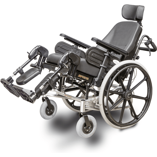 EV Rider Spring Tilt-n-Space Manual Wheelchair