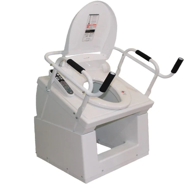 Throne Buttler Powered Toilet Lift Chair With Heated Bidet Seat