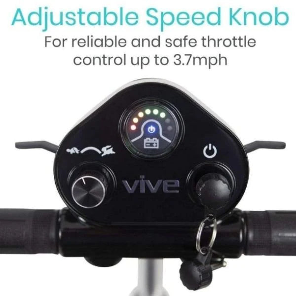Vive Health Auto Folding 4-Wheel Mobility Scooter