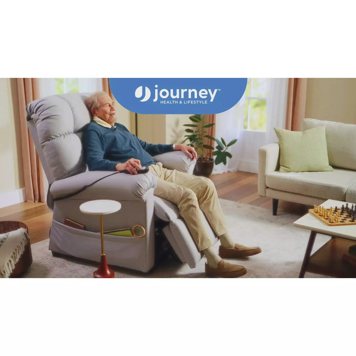 Journey Perfect Sleep Chair® Power Lift Recliner with Heat and Massage