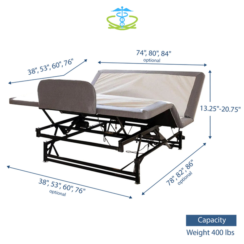 Flexabed Hi-Low SL Adjustable Bed — Mobility Nest