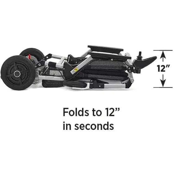 Journey Zoomer® Folding Power Chair One-Handed Control