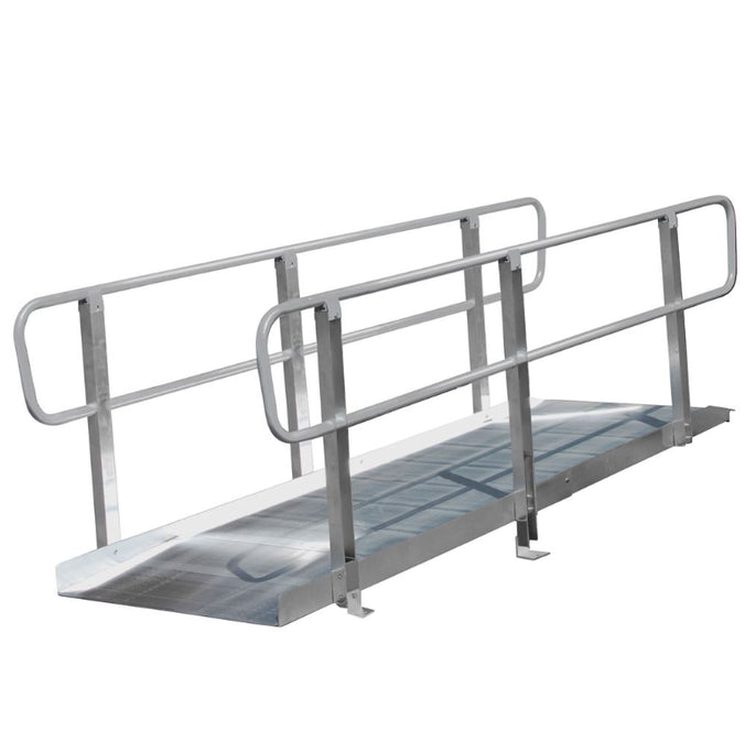 Prairie View Industries OnTrac Wheelchair Access Ramp with Handrails