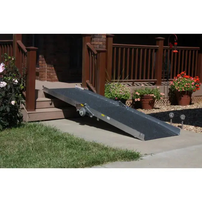 Prairie View Industries Wheel-A-Bout Aluminum Mobility Ramp